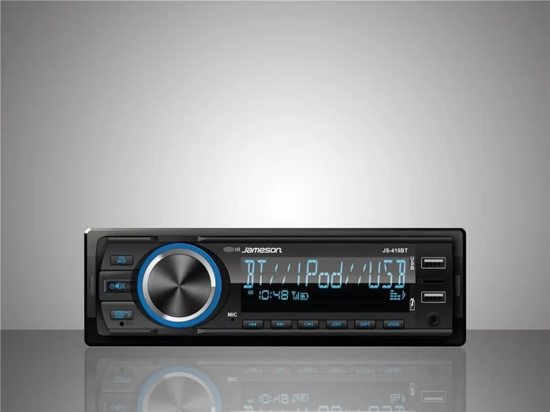 جيمسون JS-415BT 4X60W Dual Amplifier Output USB Aux Bt SD Card