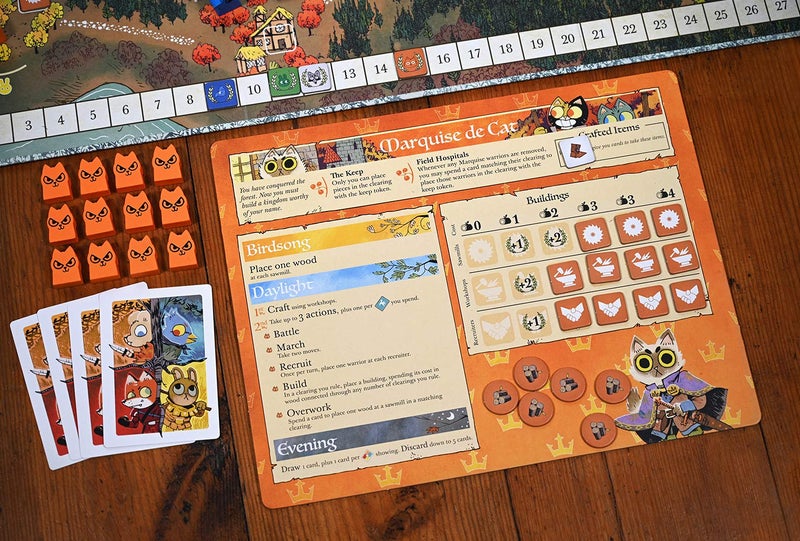 Leder Games Root: A Game of Woodland Might and Right | Asymmetric Strategy Board Game by Leder Games | 2â€“4 Players | Ages 14+ | Adventure, Conflict & Area Control - Image 3