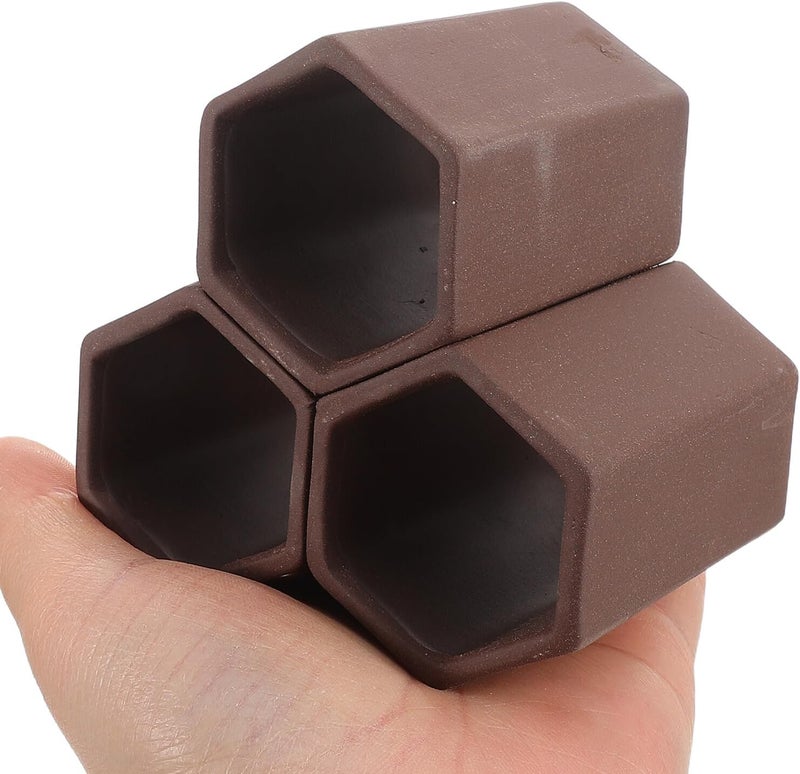 Aquarium Shrimp Hideout Pottery Cave for Fish Tank Shrimp Spawning Shelter with Hiding Space Sturdy Ceramic Aquarium Décor - Image 4