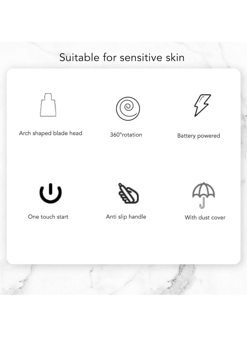 general Nose Hair Trimmer, Electric Nose Trimmer Removable Rechargeable Portable Safe 360 Degree Rotating for Men, Women on the Go - Image 4