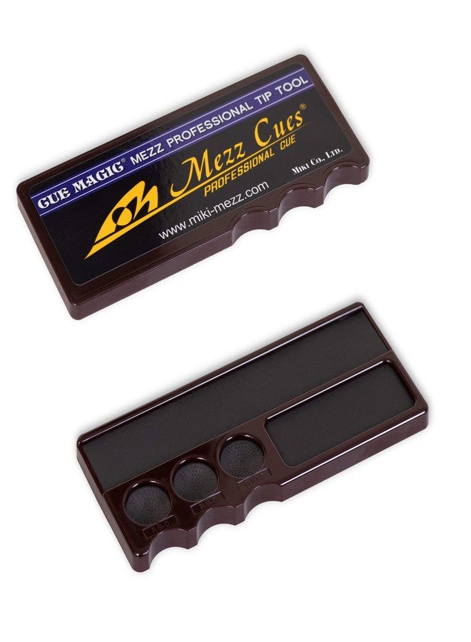 MEZZ CUE Magic Professional Pool Cue TIP Tool - 4 in 1 (Brown) - Image 3