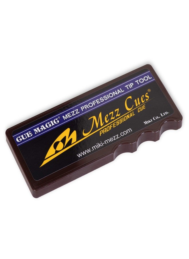 MEZZ CUE Magic Professional Pool Cue TIP Tool - 4 in 1 (Brown) - Image 2
