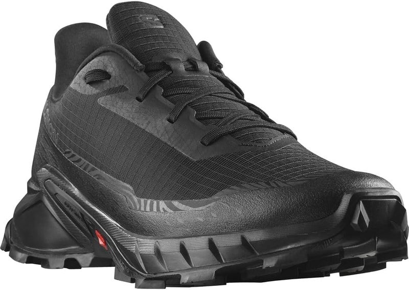 Salomon Men’s Alphacross 5 Trail Running Shoes - Black/Black/Ebony - 7.5 - Image 5