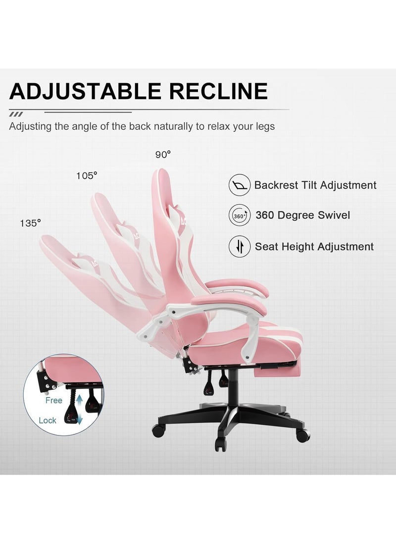 ACPLAY - High Back Gaming Chair,High Quality Ergonomic PC Computer Chair,Adjustable Swivel, Headrest & Lumbar Support,Ideal for Office,Computer & Gaming - Image 1