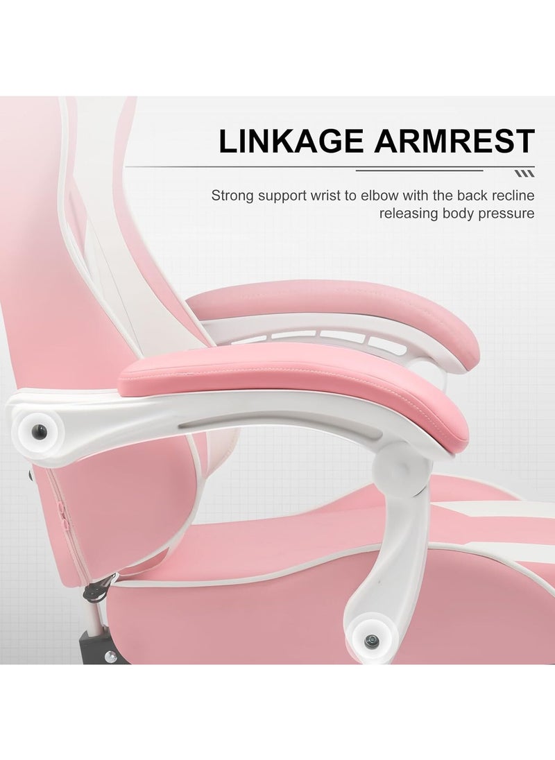 ACPLAY - High Back Gaming Chair,High Quality Ergonomic PC Computer Chair,Adjustable Swivel, Headrest & Lumbar Support,Ideal for Office,Computer & Gaming - Image 1