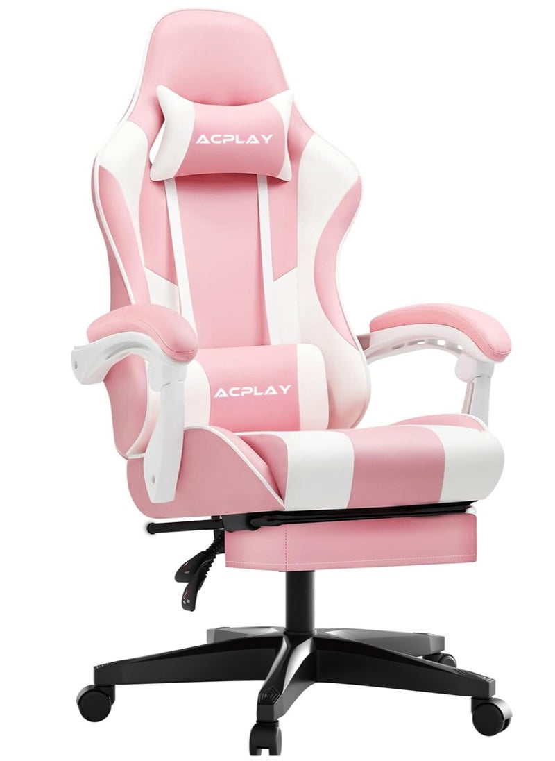 ACPLAY - High Back Gaming Chair,High Quality Ergonomic PC Computer Chair,Adjustable Swivel, Headrest & Lumbar Support,Ideal for Office,Computer & Gaming - Image 1
