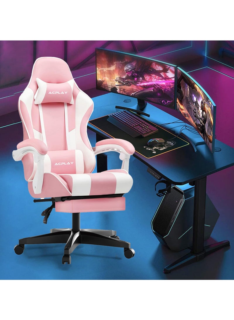 ACPLAY - High Back Gaming Chair,High Quality Ergonomic PC Computer Chair,Adjustable Swivel, Headrest & Lumbar Support,Ideal for Office,Computer & Gaming - Image 1