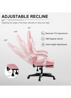 ACPLAY High Back Gaming Chair,High Quality Ergonomic PC Computer Chair,Adjustable Swivel, Headrest & Lumbar Support,Ideal for Office,Computer & Gaming  - Image 5