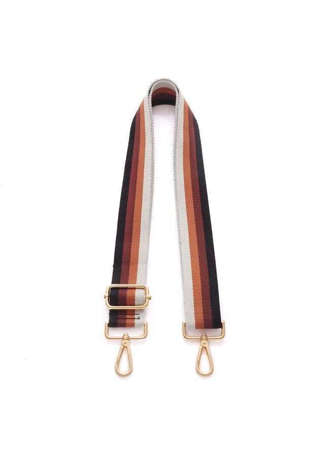 S-Jacorry Purse Strap Replacement Crossbody Wide Shoulder Strap Adjustable Canvas Straps Handbag Strap Replacement Belts, Gold Buckle-193, 1.5inch, Canvas,simple - Image 4