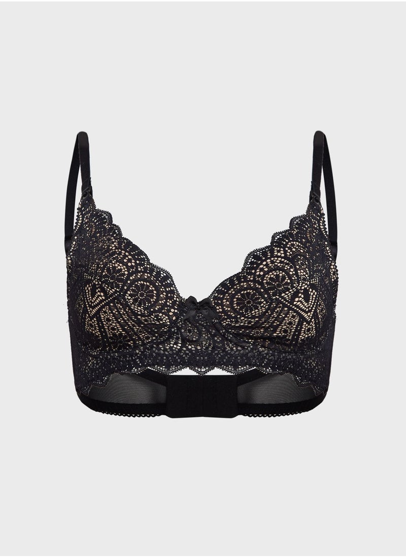 Dorina - Lace Detail Bra - Image 1