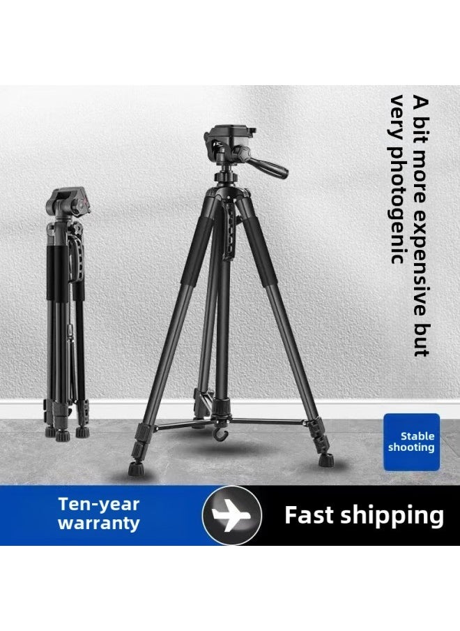 Generic Kk Professional Tripod Professional Grade Camera Multi-function SLR Camera Pan/tilt Anti-shake Portable Carbon Steel-Body Color:-  - Image 5
