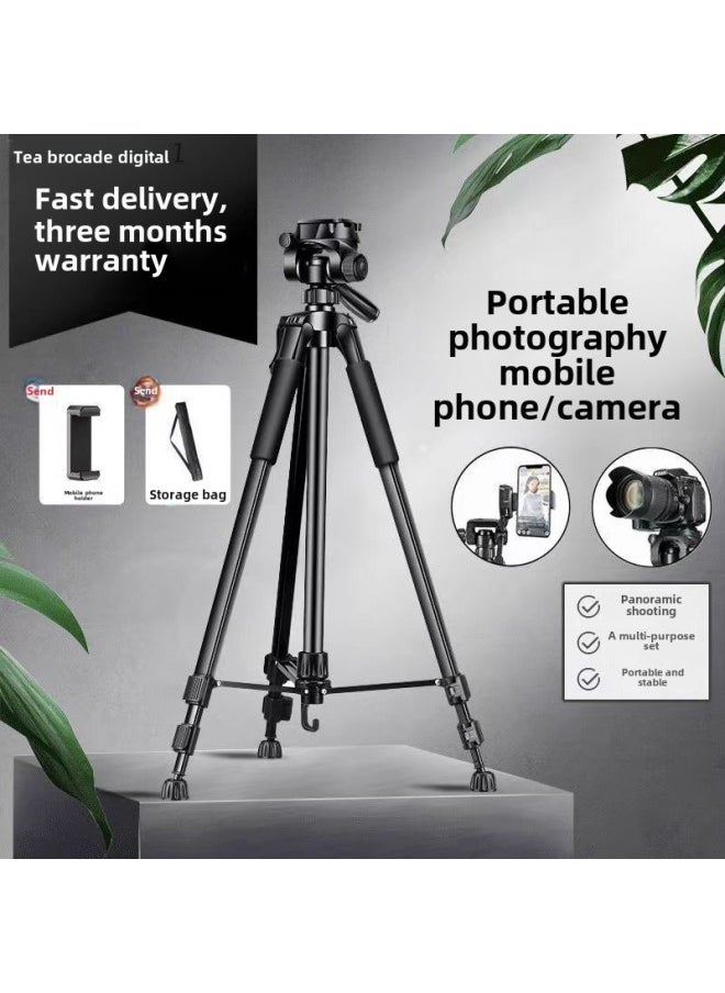 Generic Kk Professional Tripod Professional Grade Camera Multi-function SLR Camera Pan/tilt Anti-shake Portable Carbon Steel-Body Color:-  - Image 2