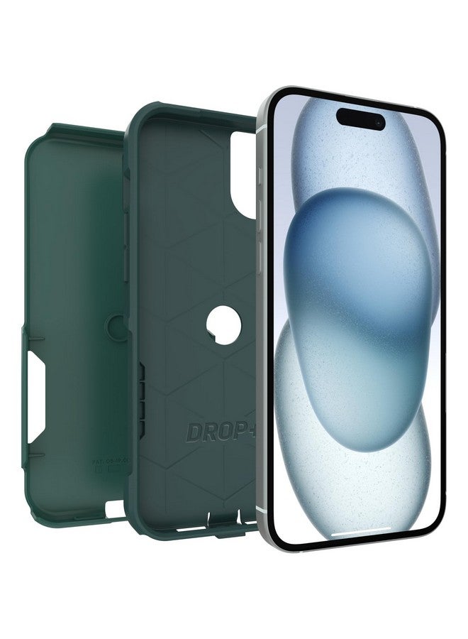 أوتربوكس جراب OtterBox Commuter Series لهاتف iPhone 15 Plus وiPhone 14 Plus - احصل على Greens الخاص بك، نحيف ومتين، سهل الحمل، مع حماية للمنافذ - Image 4