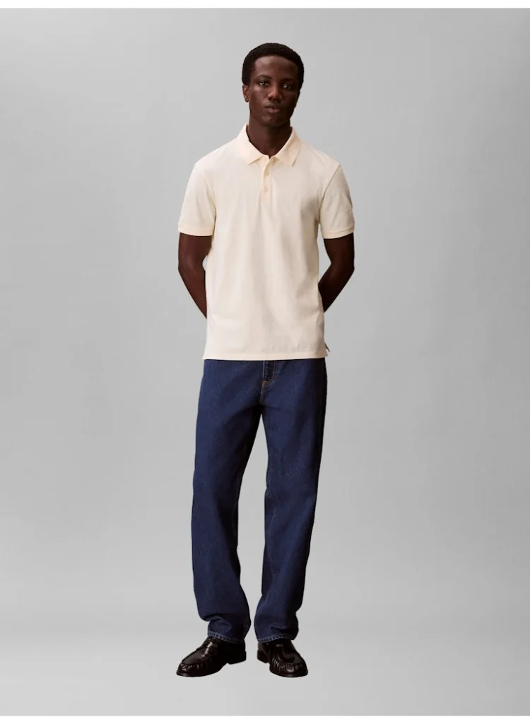 Calvin Klein Jeans  Classic Logo Polo Shirt for Men | Best Price UAE