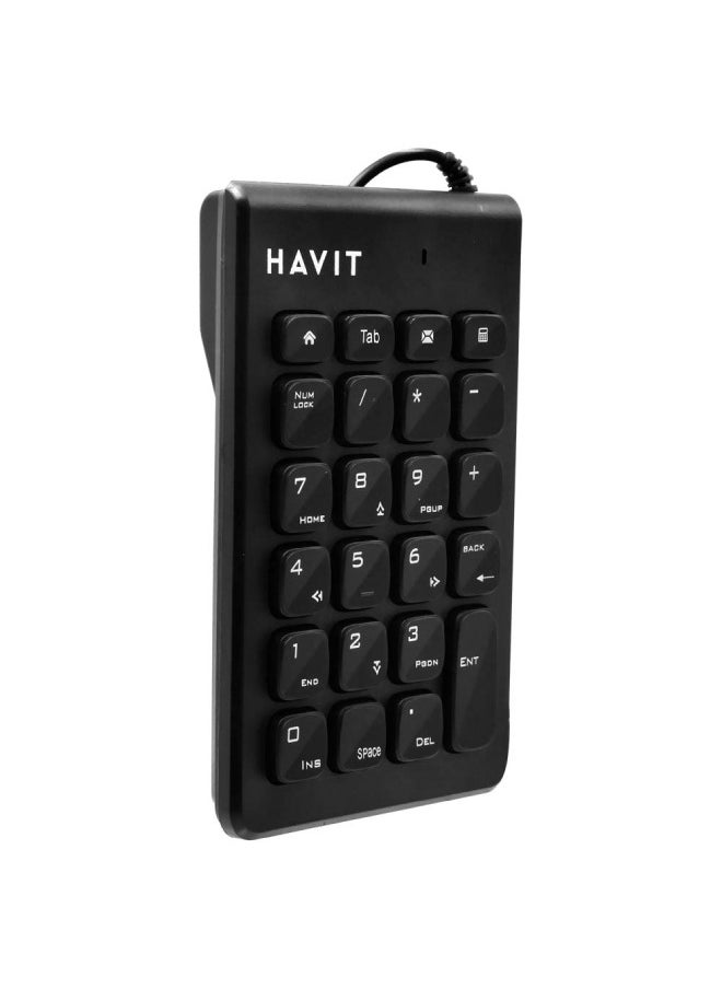 havit KB223 USB Numeric Keypad -23 Keys – Slim keycap For Laptop  - Image 3