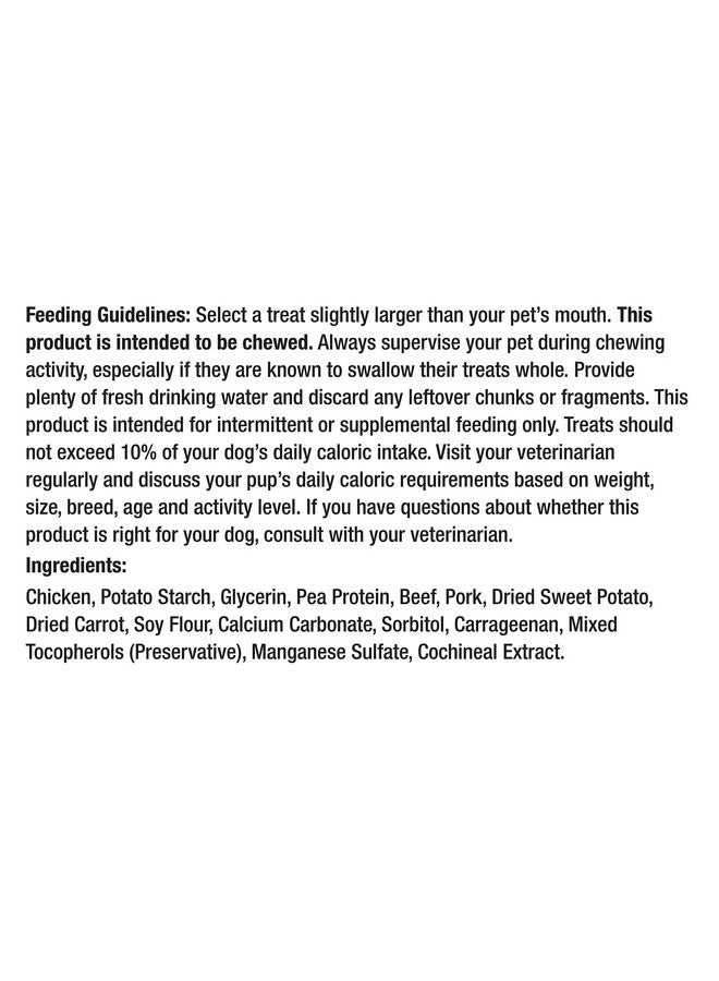 SmartBones No Artificial Colors or Preservatives Rib and Wing Chews, Treat Your Dog to a Fun Shapped Triple Flavor Chew - Image 3