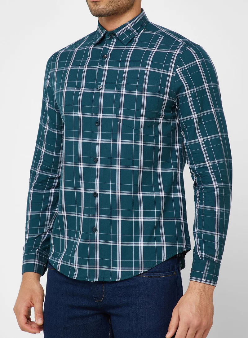 Seventy Five Checked Long Sleeve Shirt