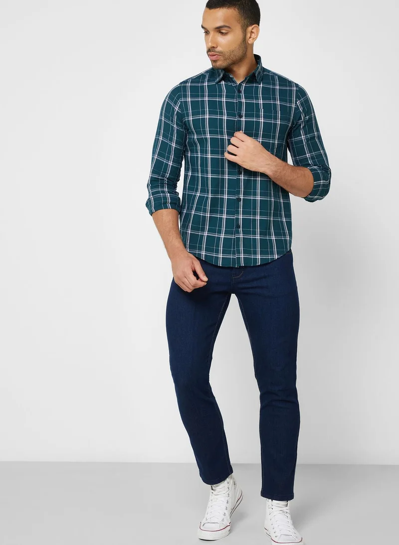 Seventy Five Checked Long Sleeve Shirt