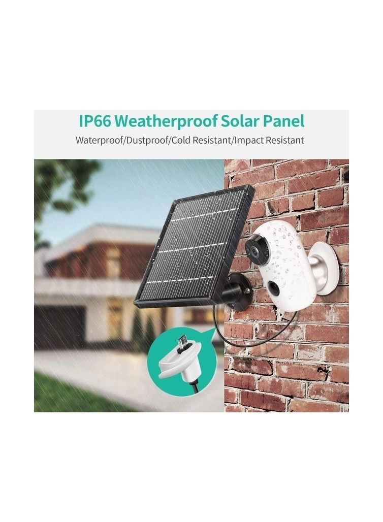 HeimVision 2 Megapixel Full HD Quality Wi-Fi, Two Way Audio Battery Camera with Solar Panel, IP 66 Rating - Image 3