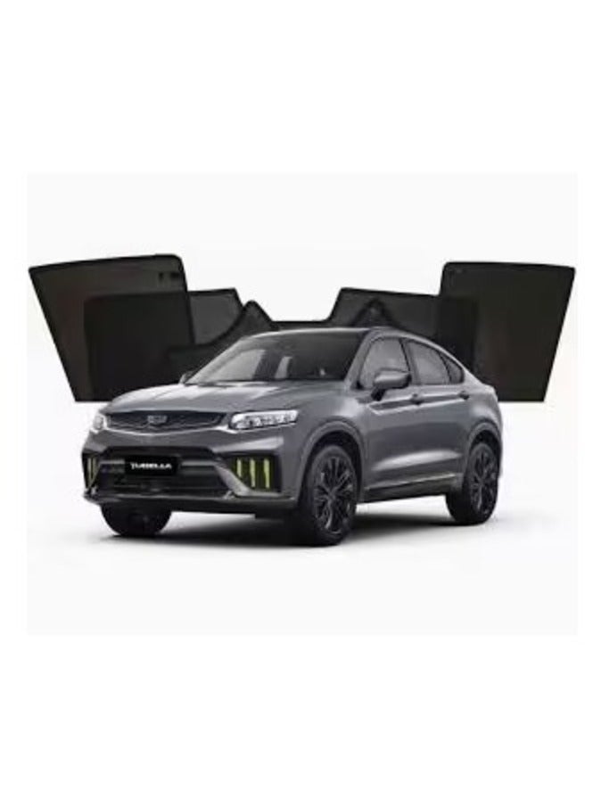 Geely Tugella Sun Shade Set 2021-2025 7 Pieces Custom Fit for Privacy and Heat Reduction - Image 5