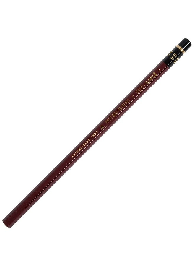 Uni Hi Wooden Pencil Art Set - 10B to 10H - Box of 22 (HUAS) - Image 5