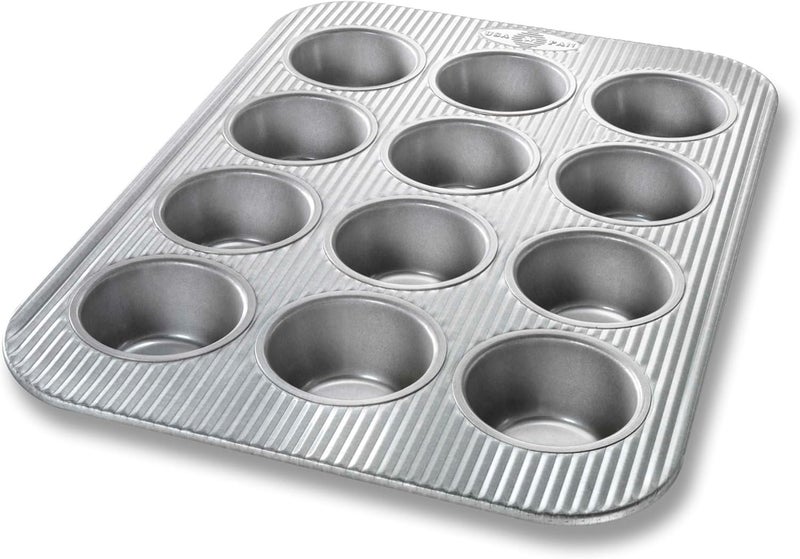 Usa Pans Cupcake/Muffin Pan Aluminized Steel, 12 Cups - Image 1
