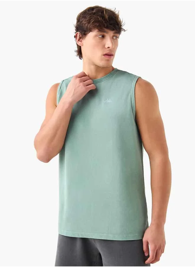 Kappa Kappa Logo Detail Sleeveless T-shirt