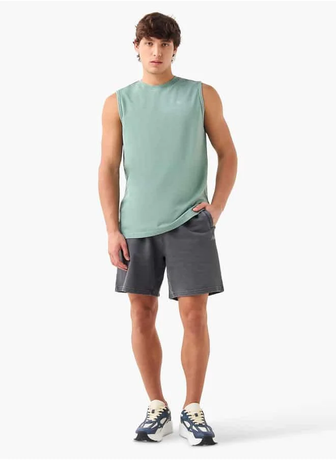 Kappa Kappa Logo Detail Sleeveless T-shirt