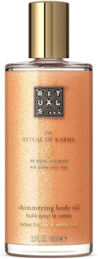 RITUALS RITUALS Shimmering Body Oil The Ritual of Karma Lotus Flower White Tea Radiant glowing skin 100 ml  - Image 1