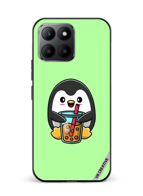 Protective Case Cover For Honor 70 Lite Penguin Cola Design Multicolour