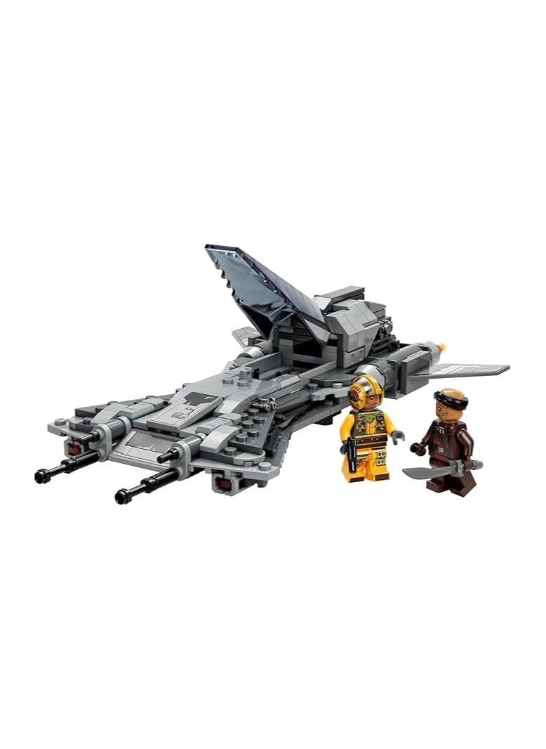 LEGO - Star Wars Pirate Snub Fighter Set, The Mandalorian Season 3 Building Toy for Kids, Boys & Girls with Model Starfighter, Pilot and Vane Minifigures, Collectible Gift Idea - Image 1