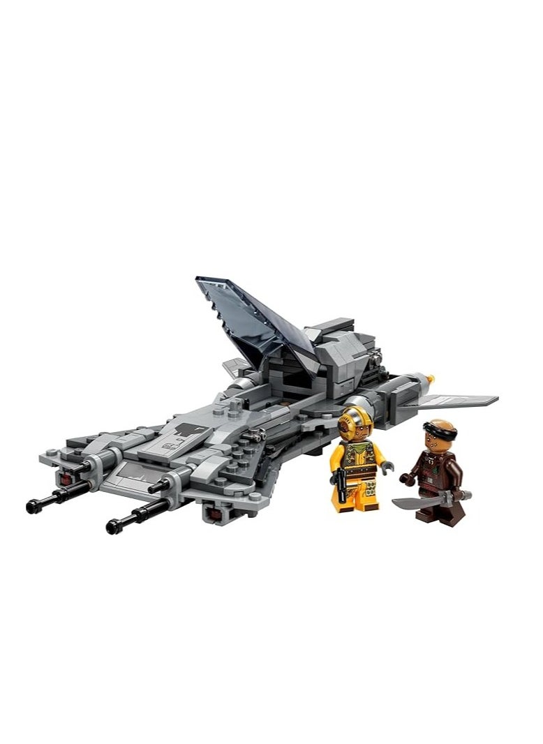 LEGO - Star Wars Pirate Snub Fighter Set, The Mandalorian Season 3 Building Toy for Kids, Boys & Girls with Model Starfighter, Pilot and Vane Minifigures, Collectible Gift Idea - Image 1