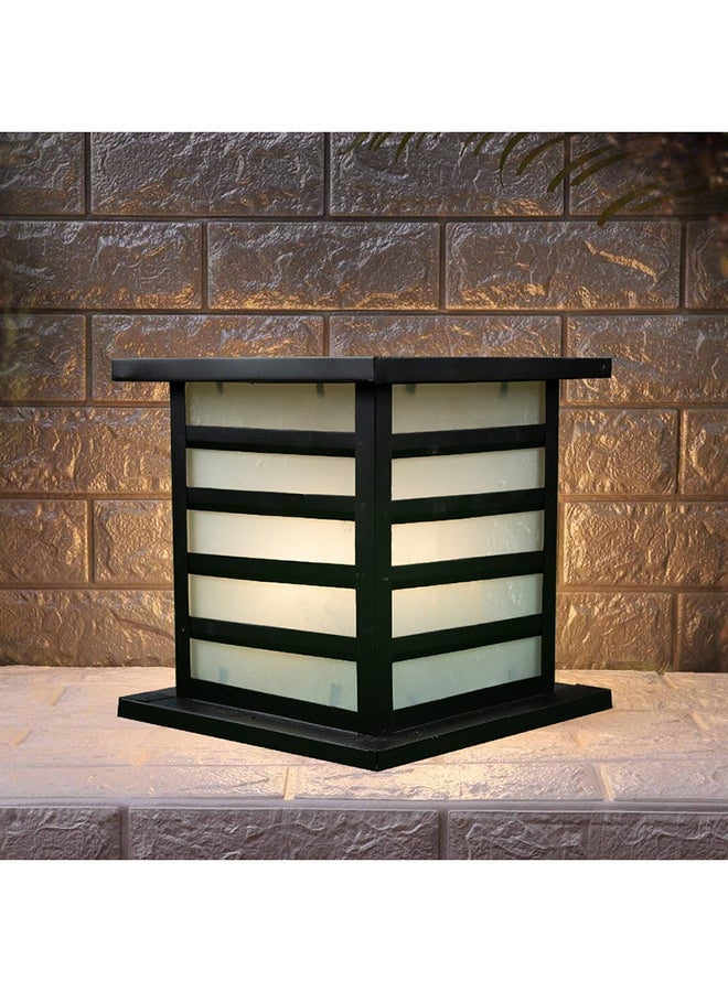 El Rawda Lighting Garden Lantern - 1 Light | Outdoor Wall Lantern Lighting - Black 25x25x27 cm - Image 2