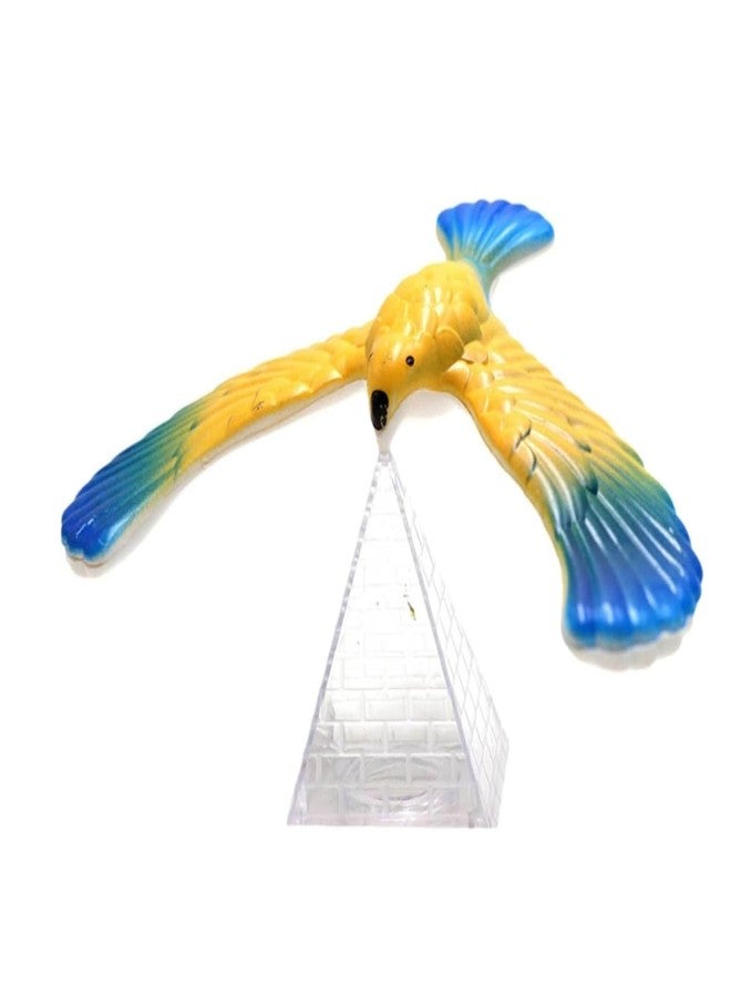 Mozff Balancing Eagle, Balancing Bird Balance Eagle Wingspan with Pyramid Stands, Balancing Bird for Finger, Balance Eagle Physics and Science Ornament, Bird Balance Finger Ornament for Party - Image 1