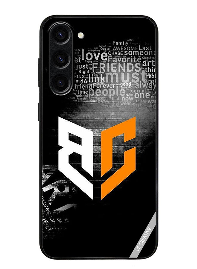 VR CREATIVE Protective Case Cover For Samsung Galaxy S23 Bg Logo Design Multicolour - Image 1