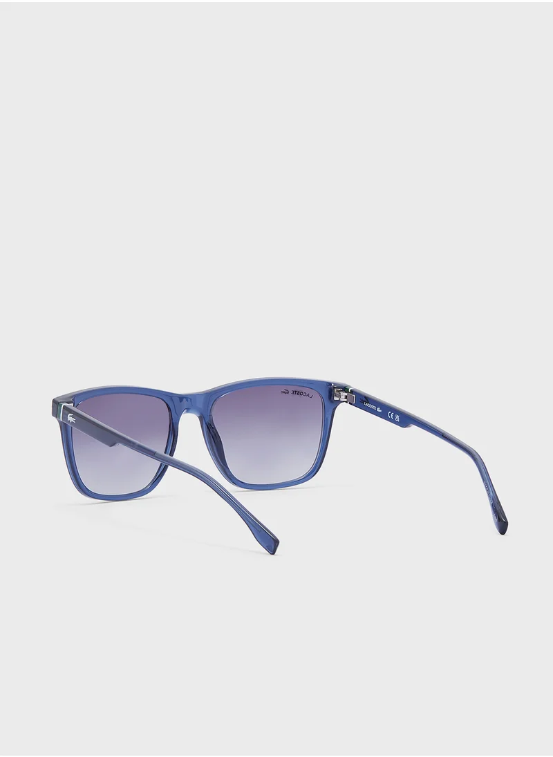 لاكوست Modified Rectangle Sunglasses L6041S