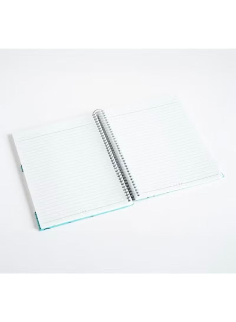 نوت بوك دفتر  A5 سلك مطبوع 100 ورقة - Image 3