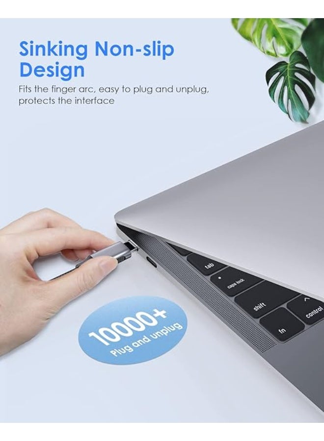 LENTION USB C to SD/Micro SD Card Reader, Type C SD 3.0 Card Adapter Compatible 2025-2016 MacBook Pro 13/14/15/16, New Mac Air/iPad/Surface, Chromebook, More, Stable Driver Certified (CB-C8, Gray) - Image 2