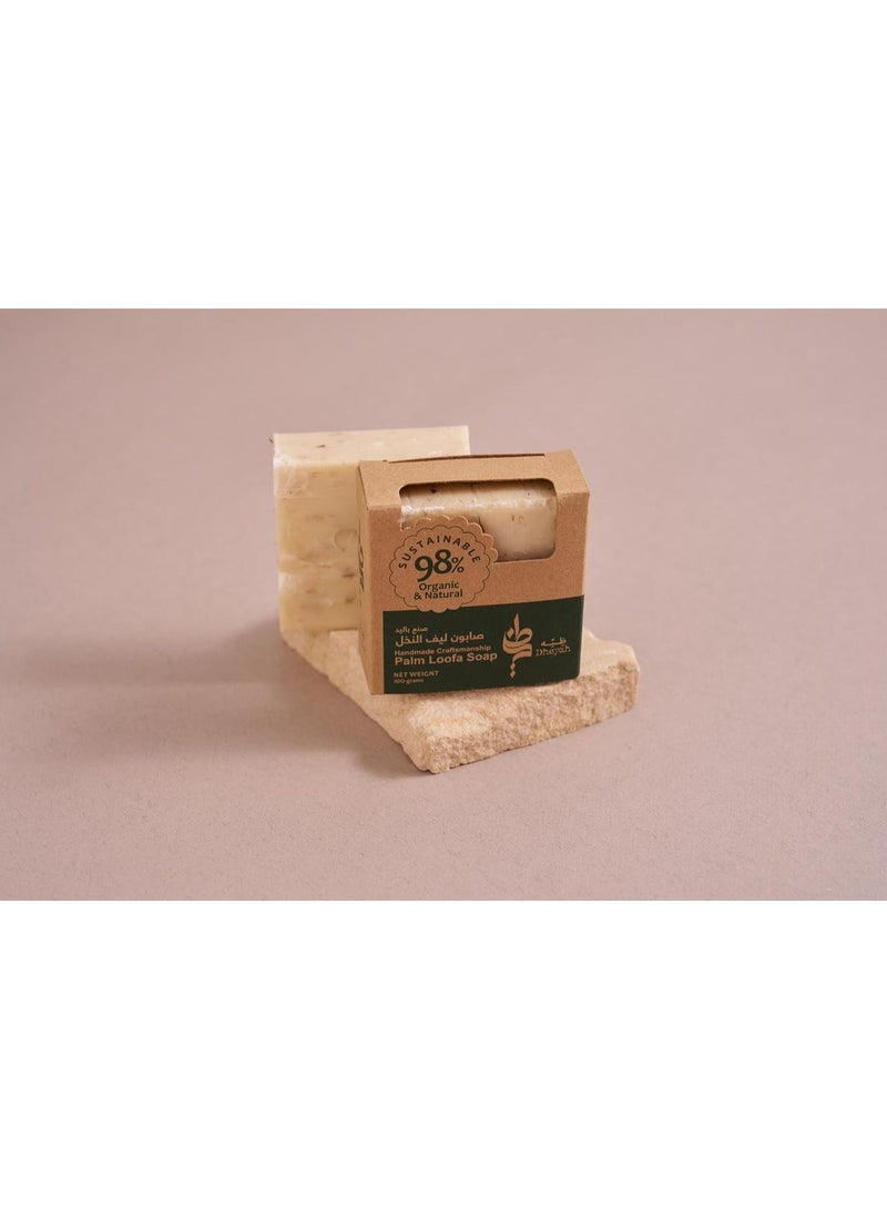 Dheyah Palm Loofah Soap – Exfoliating Natural Loofah Body Soap for Deep Cleansing, Smooth & Soft Skin - Image 3