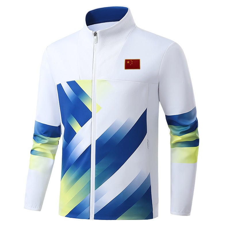 Chinese Flag New Men'S And Women'S Sportswear Suit Sports Training National Clothing Class Clothing Student Athletes Leisure Group - Image 1