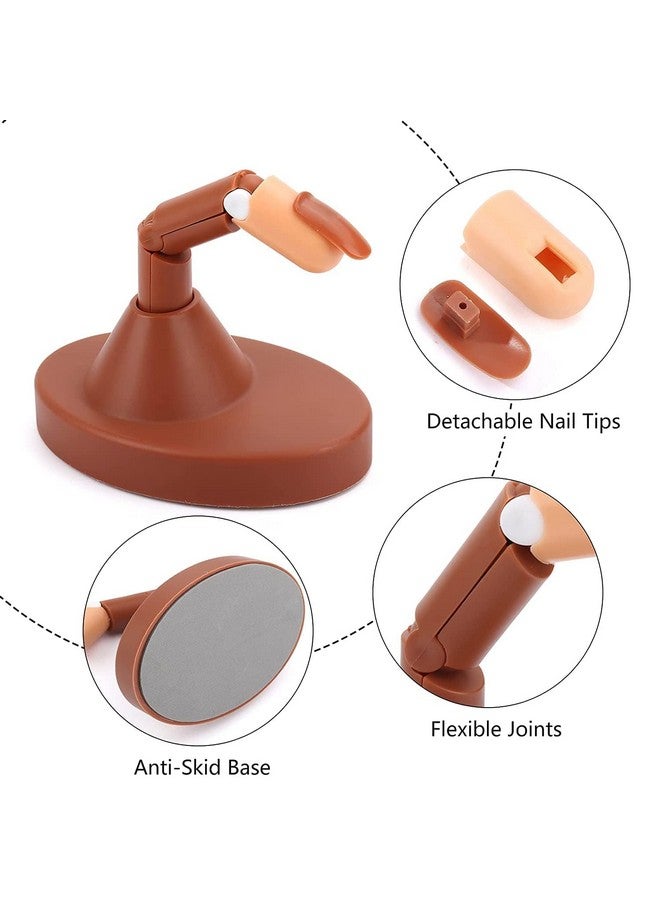 Ruby Face Rubyface Nail Practice Fingers for Acrylic Nails, 3 Nails for Practice Hand for Acrylic, Training Fingers for Nail Art Beginners, Fake Fingers with Nail for Hand Training - Image 4