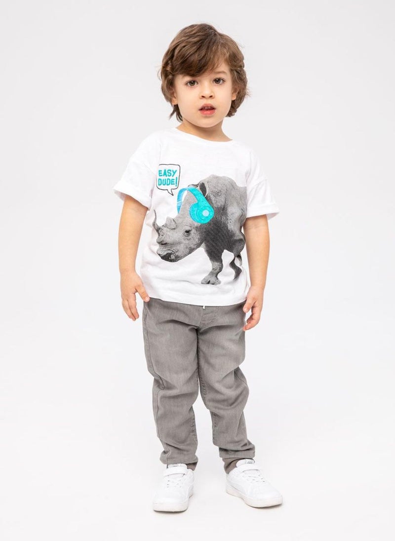 MINOTI Kids Short Sleeve T-Shirt - Image 1