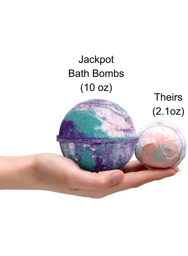 Jackpot Candles Bath Bomb with Size 5 Ring Inside Mermaid Daydream Extra Large 10 oz Made in USA - Image 4