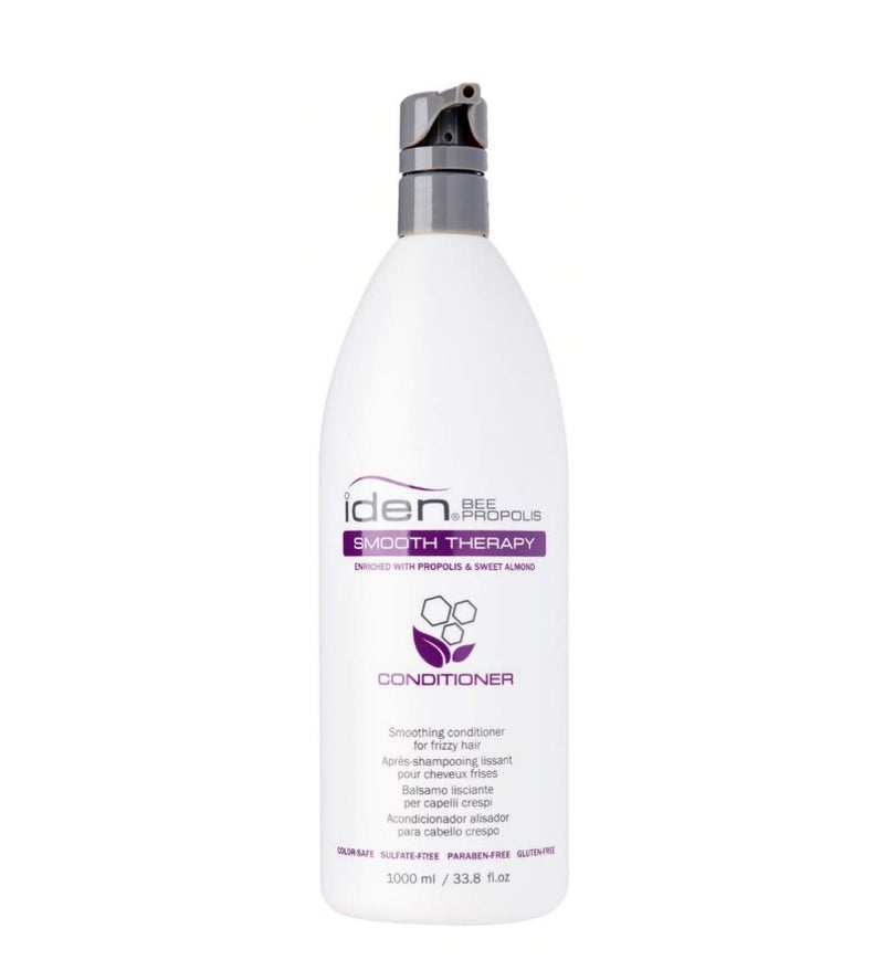 IDEN Bee Propolis Smooth Therapy Conditioner For Frizzy Hair Luxurious Shine Silky Smooth 338 floz