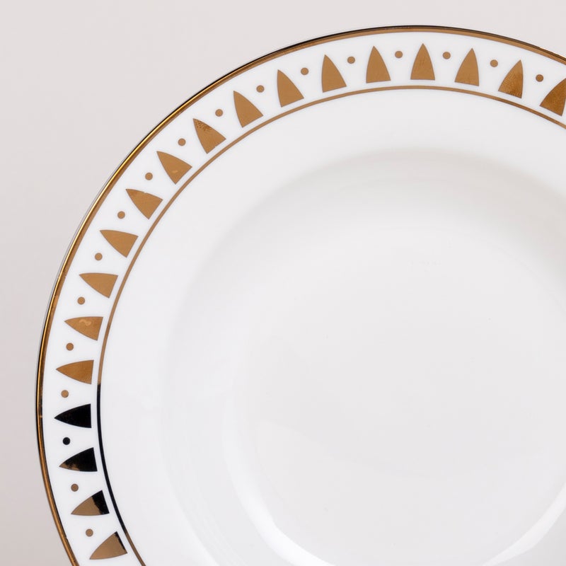 18 Pcs Dinner Set Serve 6 Person,Qamaryat