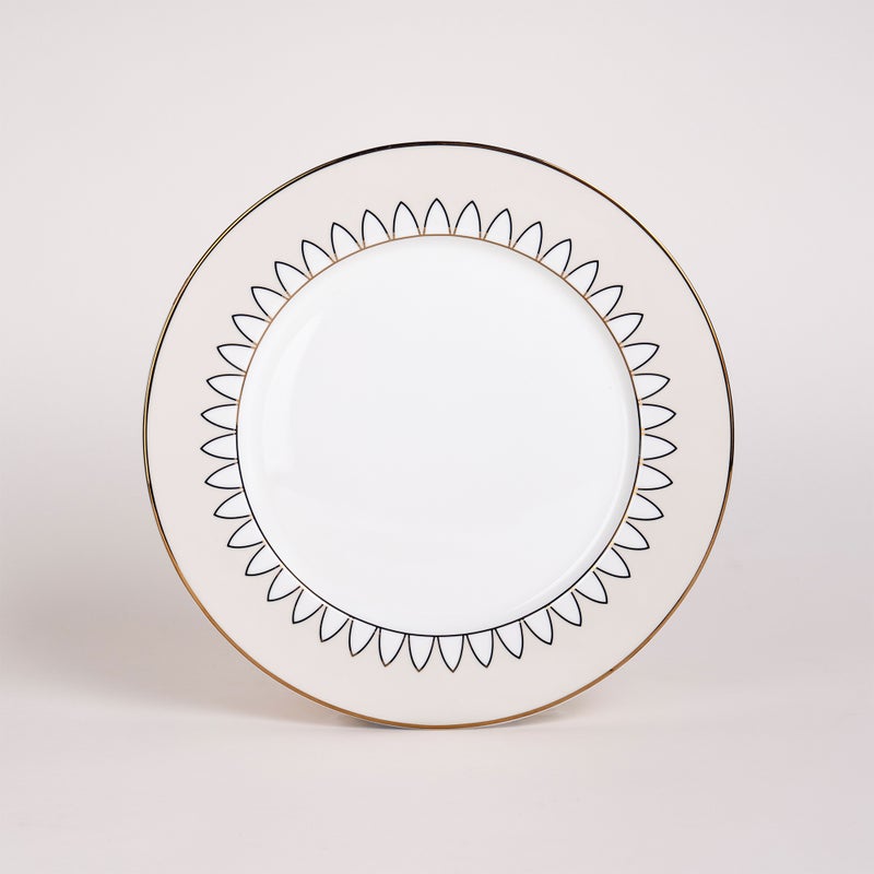 18 Pcs Dinner Set Serve 6 Person,Qamaryat