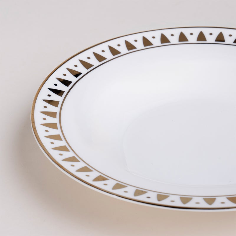 18 Pcs Dinner Set Serve 6 Person,Qamaryat