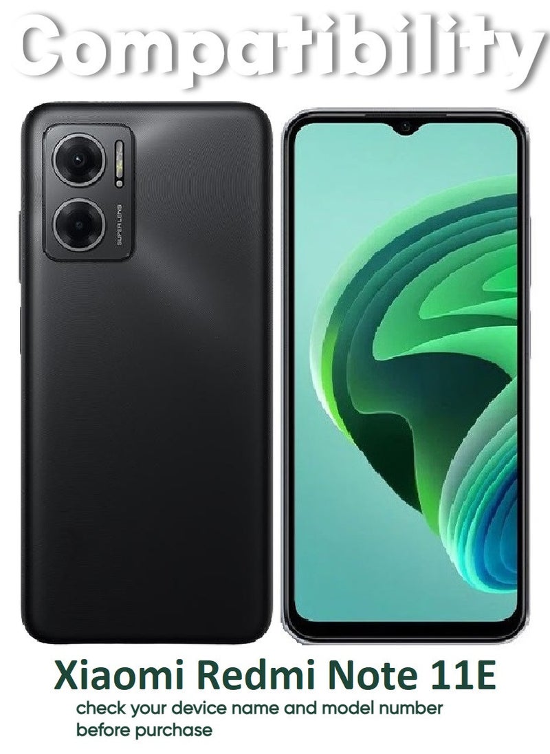 ACLIX 4 Pieces Antistatic ESD Dustproof Premium Quality High Definition Tempered Glass Screen Protector Designed For Xiaomi Redmi Note 11E - Image 3