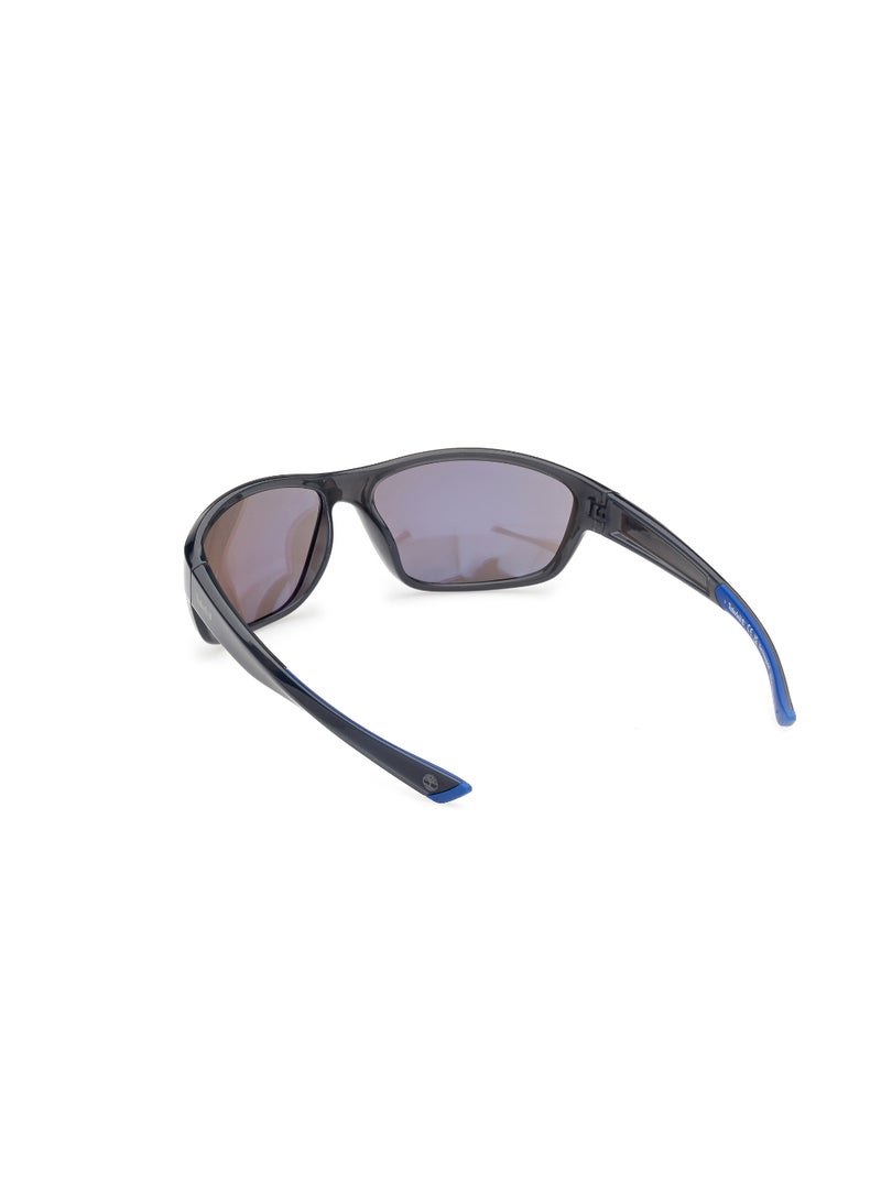 TIMBERLAND Plastic Rectangular Full Rim Men Polarized Sunglass - Image 5