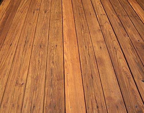 SaverSystems #1 Deck Premium Semi-Transparent Outdoor Wood Stain and Sealer in One - Water Based Wood Stain for Decks, Fences, & Siding - 1 Gallon (Light Walnut) - Image 4